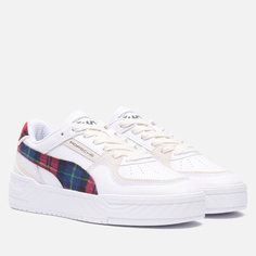 Кроссовки Puma x Porsche Legacy CA Pro Tartan, цвет белый