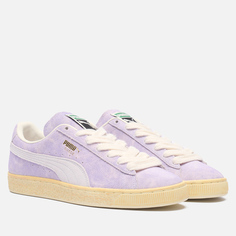Кроссовки Puma Suede Faded, цвет фиолетовый
