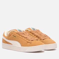 Кроссовки Puma Suede XL Hairy, цвет оранжевый