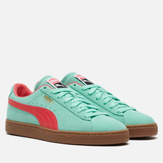 Кроссовки Puma Suede Terrace, цвет зелёный