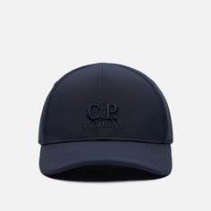 Кепка C.P. Company C.P. Shell-R Logo, цвет синий