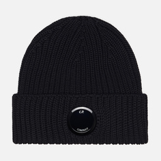 Шапка C.P. Company Extra Fine Lens, цвет чёрный