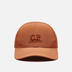 Кепка C.P. Company Chrome-R Goggle Garment Dyed, цвет оранжевый