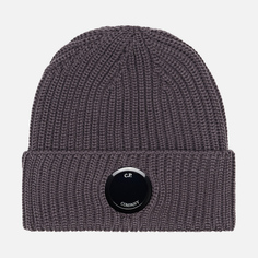 Шапка C.P. Company Extra Fine Lens, цвет фиолетовый