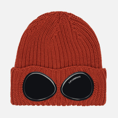Шапка C.P. Company Extra Fine Goggle, цвет оранжевый