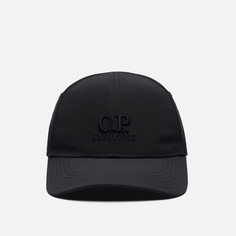 Кепка C.P. Company Chrome-R Goggle Garment Dyed, цвет чёрный
