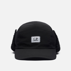 Кепка C.P. Company Chrome-R Earflap Panelled, цвет чёрный