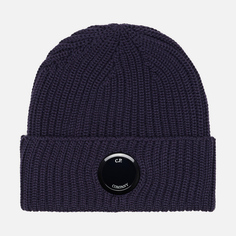 Шапка C.P. Company Extra Fine Lens, цвет фиолетовый