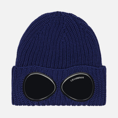 Шапка C.P. Company Extra Fine Goggle, цвет синий