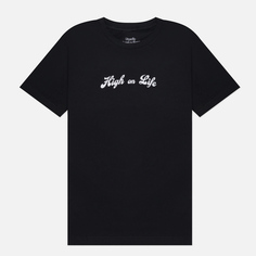 Мужская футболка RIPNDIP x Cheech & Chong High On Life 420, цвет чёрный
