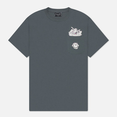 Мужская футболка RIPNDIP Nermaniac Pocket, цвет серый