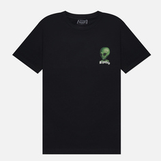 Мужская футболка RIPNDIP We Come In Peace, цвет чёрный