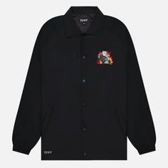 Мужская куртка ветровка RIPNDIP Risky Business Coaches, цвет чёрный
