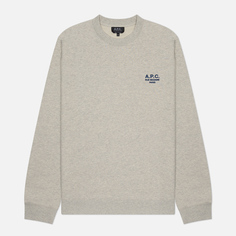 Мужская толстовка A.P.C. Rider, цвет серый