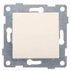 Выключатели встраиваемые выключатель 1-клавишный GUSI Ugra бежевый
