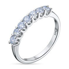 Кольцо из серебра э0612кц08151900_white ЭПЛ Даймонд