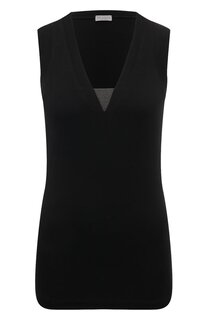 Хлопковый топ Brunello Cucinelli