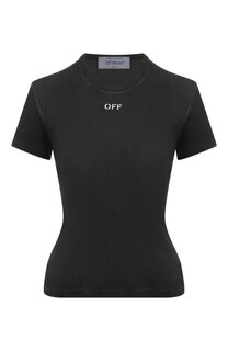 Хлопковая футболка Off-White