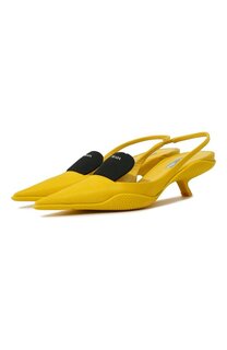 Текстильные туфли Prada