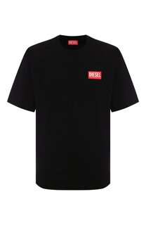 Хлопковая футболка Diesel