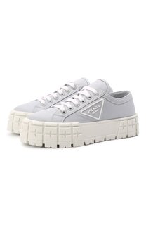 Текстильные кеды Double Wheel Prada
