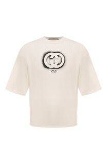 Хлопковая футболка Gucci