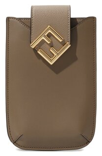Кожаный чехол для телефона Fendi