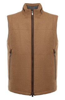 Жилет из шерсти и кашемира Corneliani