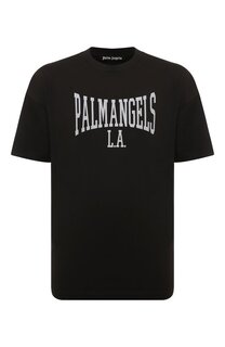 Хлопковая футболка Palm Angels