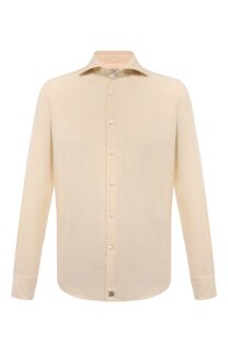 Рубашка из хлопка и шерсти Sonrisa