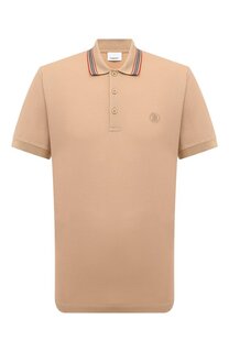 Хлопковое поло Burberry