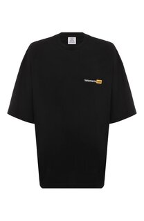 Хлопковая футболка VETEMENTS