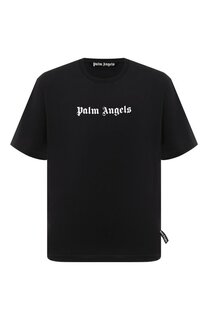 Хлопковая футболка Palm Angels