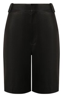 Кожаные шорты Saint Laurent