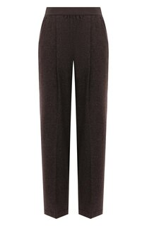 Брюки из шерсти и вискозы Agnona