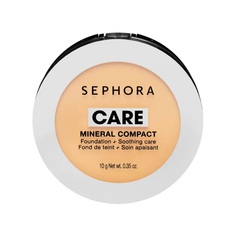 Care Mineral Compact Компактная тональная крем-пудра с минералами Sephora Collection