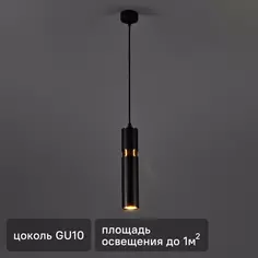 Светильник подвесной «Ran» 1 лампа цвет черный Arte Lamp