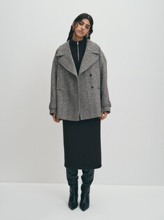 Полупальто с шерстью (46) Elis