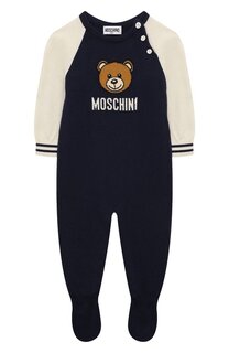 Комбинезон из хлопка и шерсти Moschino