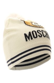 Шапка из хлопка и шерсти Moschino