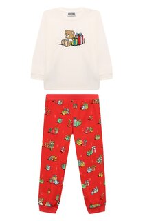 Хлопковая пижама Moschino