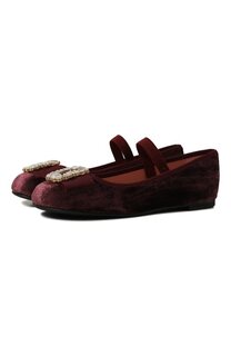 Бархатные балетки Pretty Ballerinas