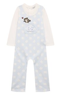 Хлопковый комбинезон Dolce & Gabbana