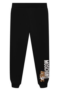 Хлопковые джоггеры Moschino
