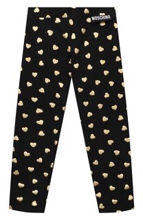 Хлопковые легинсы Moschino