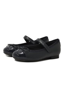 Кожаные балетки Dolce & Gabbana