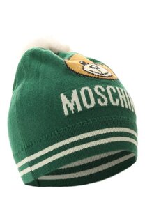 Шапка из хлопка и шерсти Moschino
