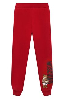 Хлопковые джоггеры Moschino