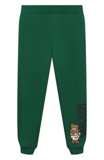 Хлопковые джоггеры Moschino