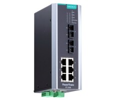 Коммутатор управляемый MOXA PT-508-SS-SC-24 6x10/100BaseT(X), 2 100BaseFX single-mode, SC, 1 x 24 VDC